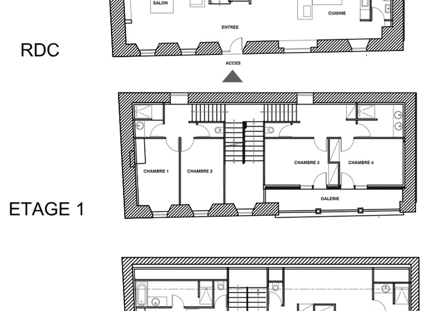 plan d'ensemble de la maison
