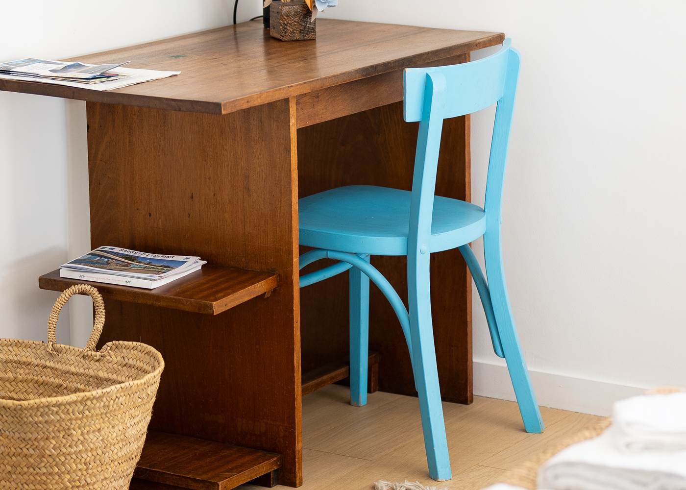 bureau chambre bleue
