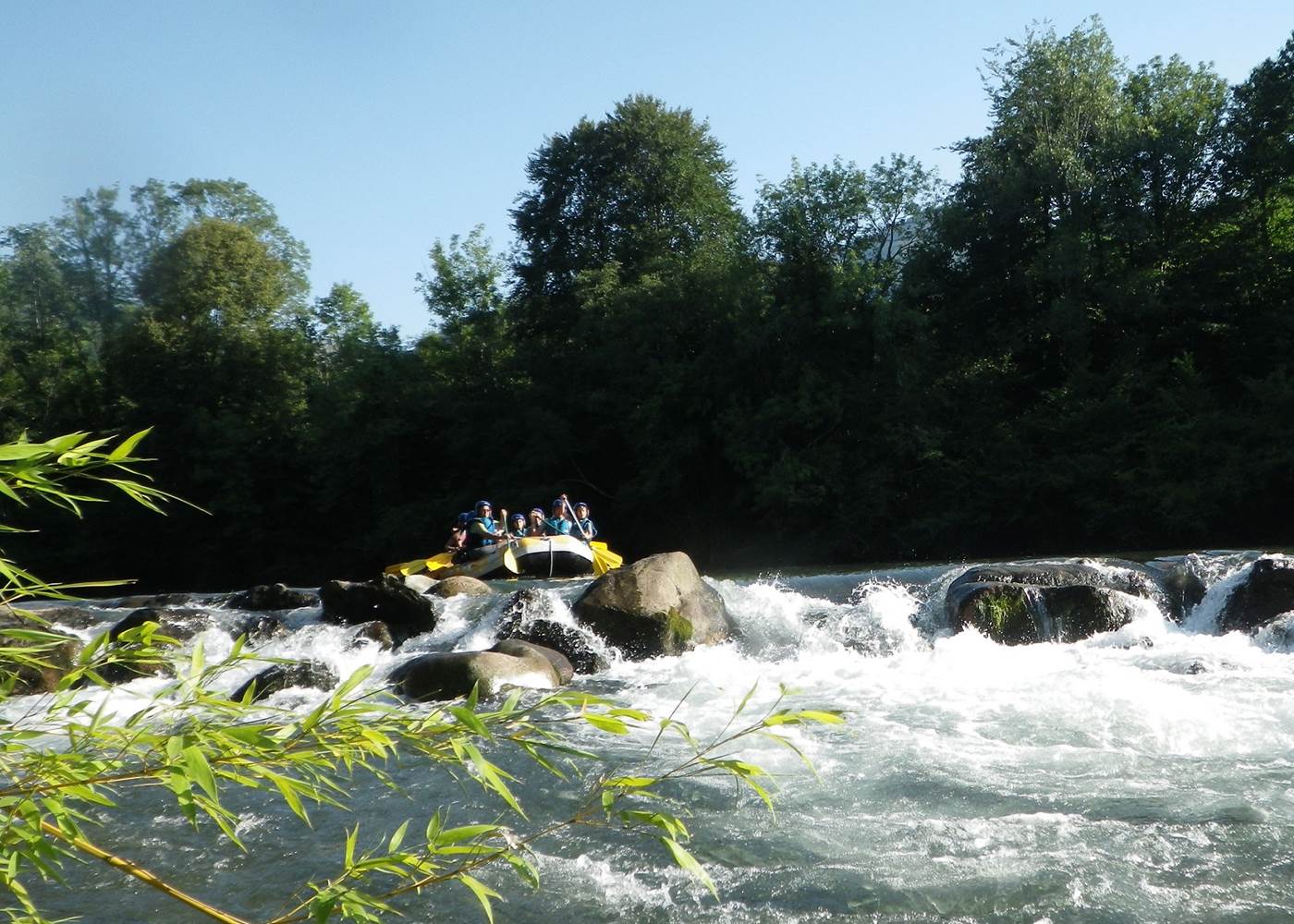 sensation rafting evasi'eau Argeles Gazost