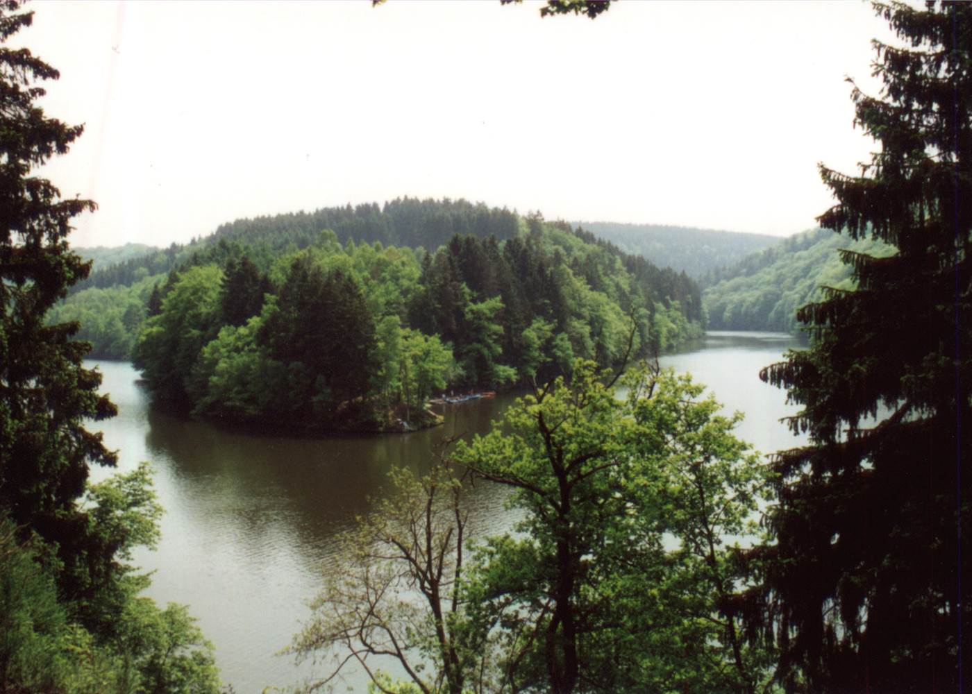 Confluence des deux Ourthes