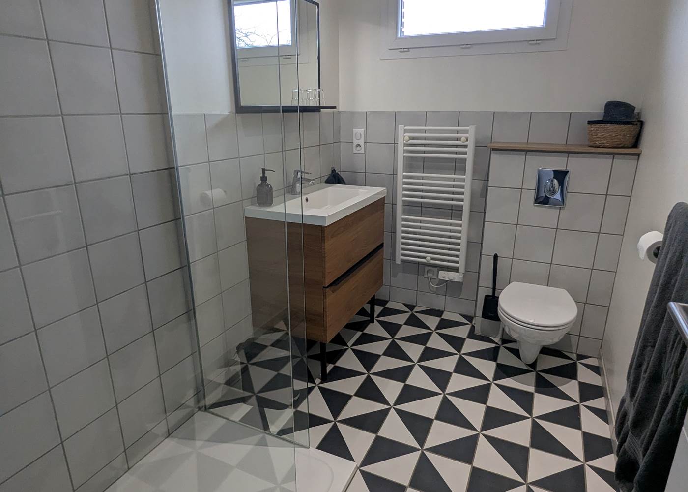 salle d'eau chambre 3