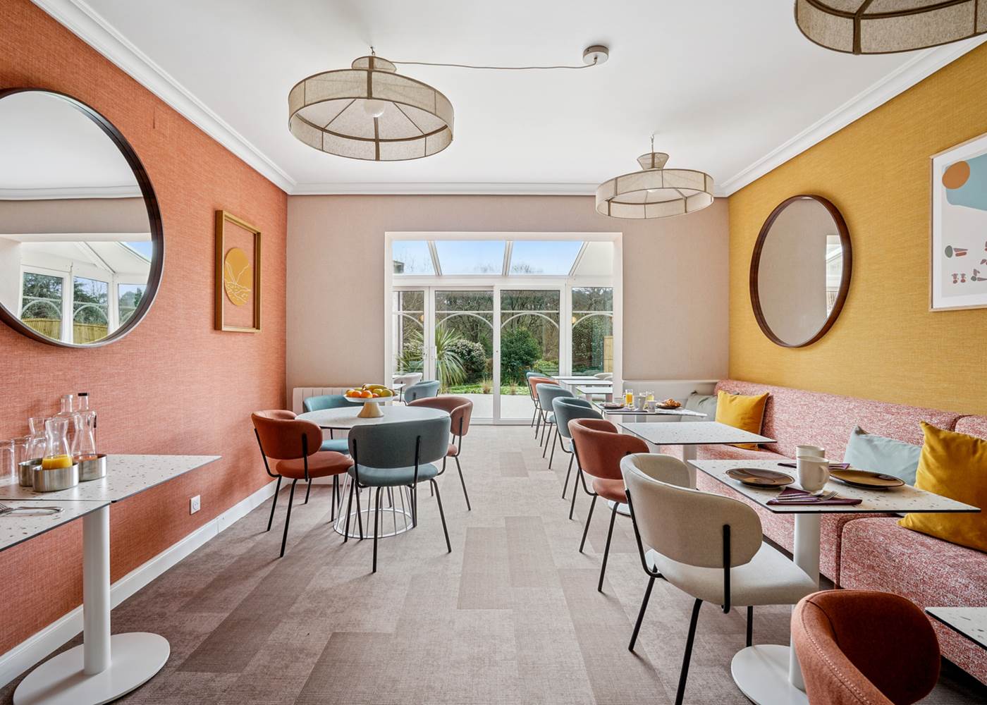 hotel-de-charme-arradon-salle-dejeuner-golfe-du-morbihan