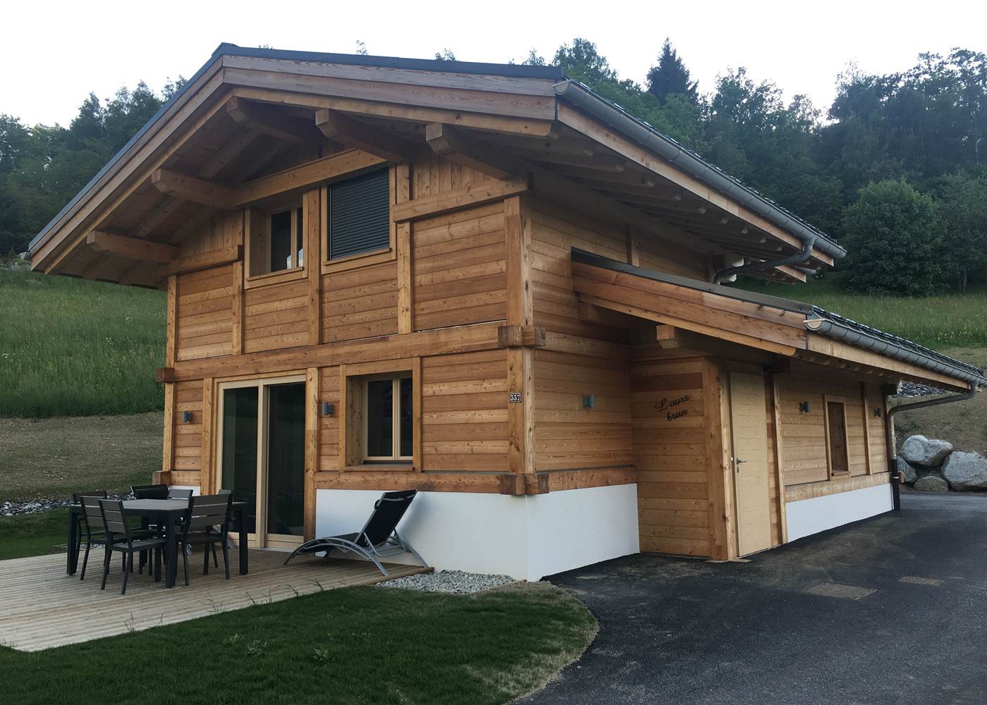 Chalet avec terrasse et jardin privatifs