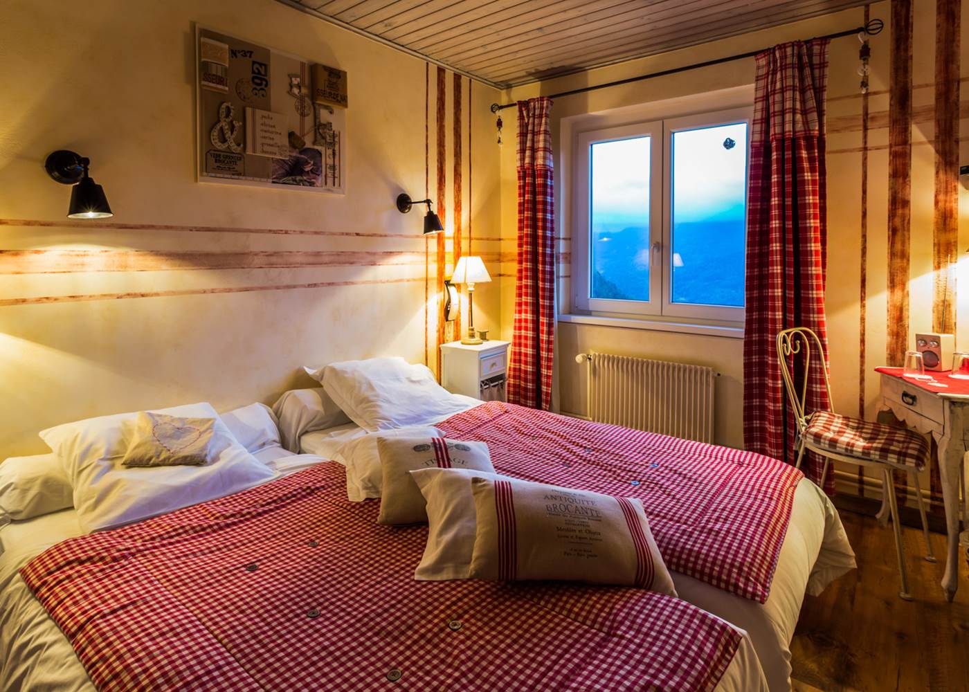 la chambre lin et ficelle