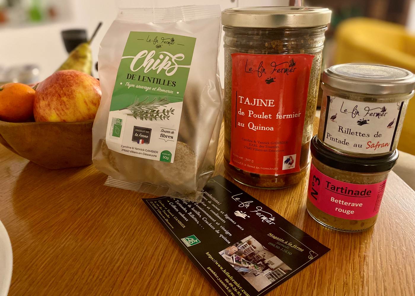 Option Panier-repas - Tajine Poulet Quinoa