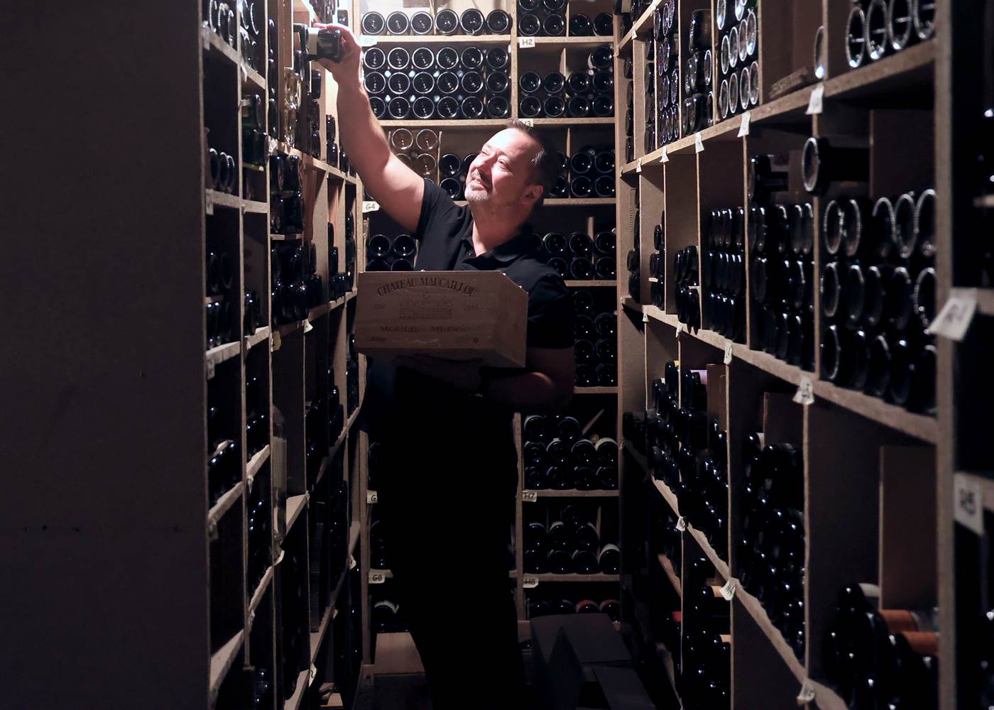 Frédéric le sommelier