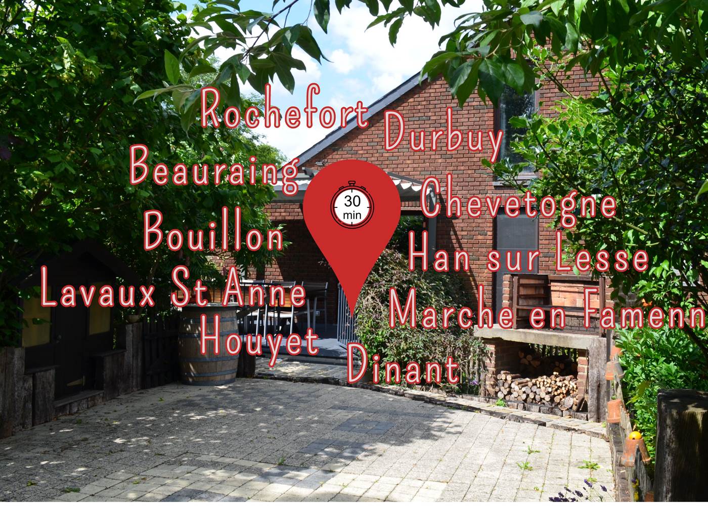 A voir, à découvrir, à visiter à moins de 30 minutes!