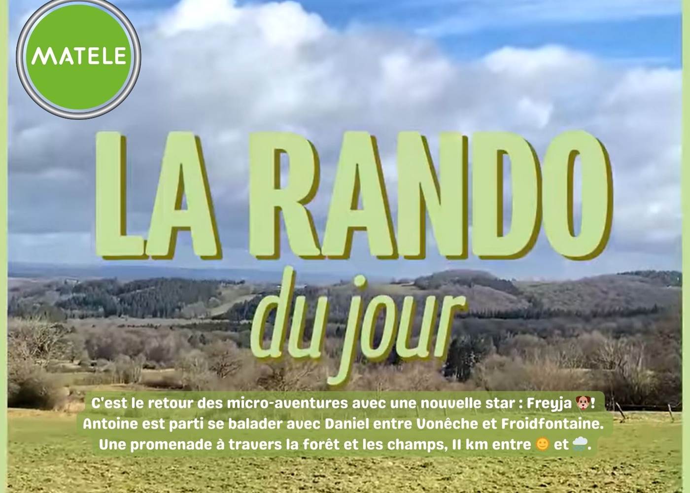 MATELE - micro aventure - LA RANDO DU JOUR