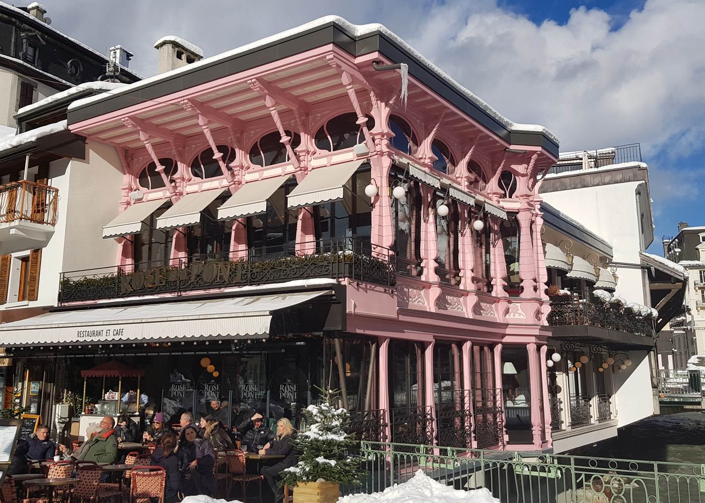 Café Brasserie Rose du Pont à Chamonix