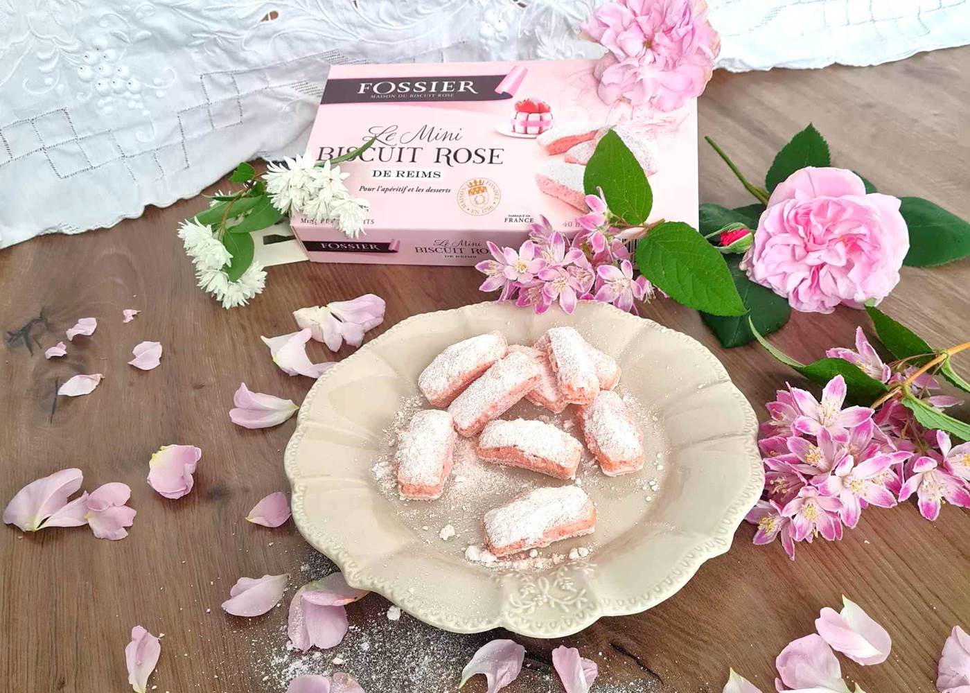 Biscuits roses de Reims Fossier