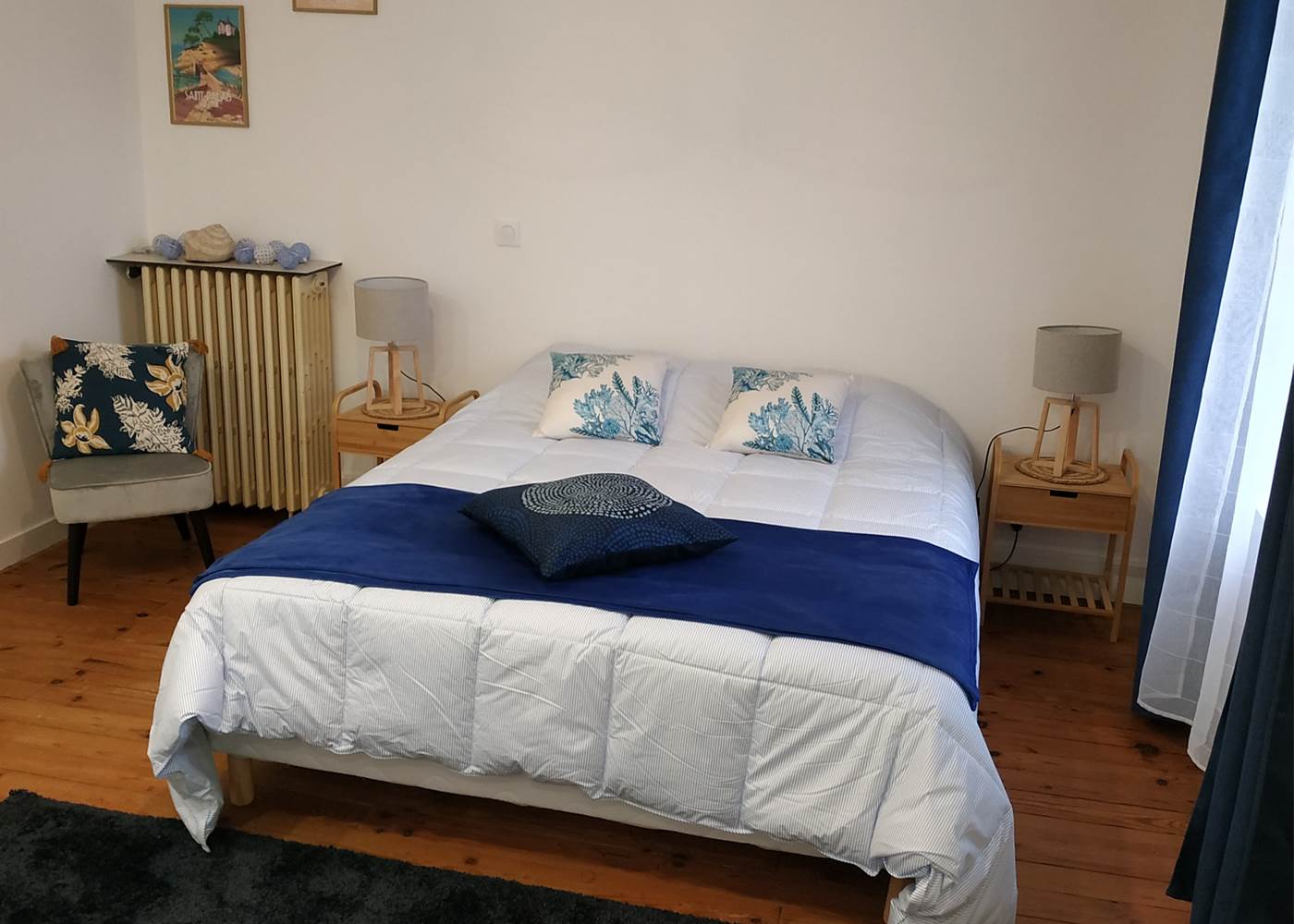 Chambre "Jonc de Mer"-La maison d'Eole