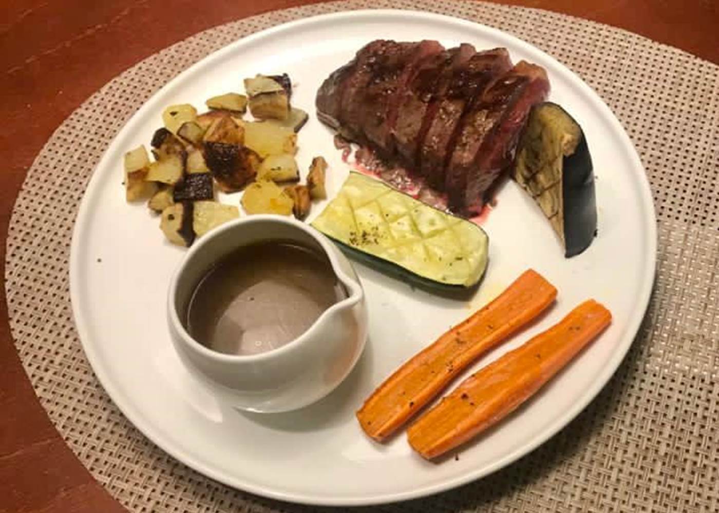 magret de canard sauce à l'orange