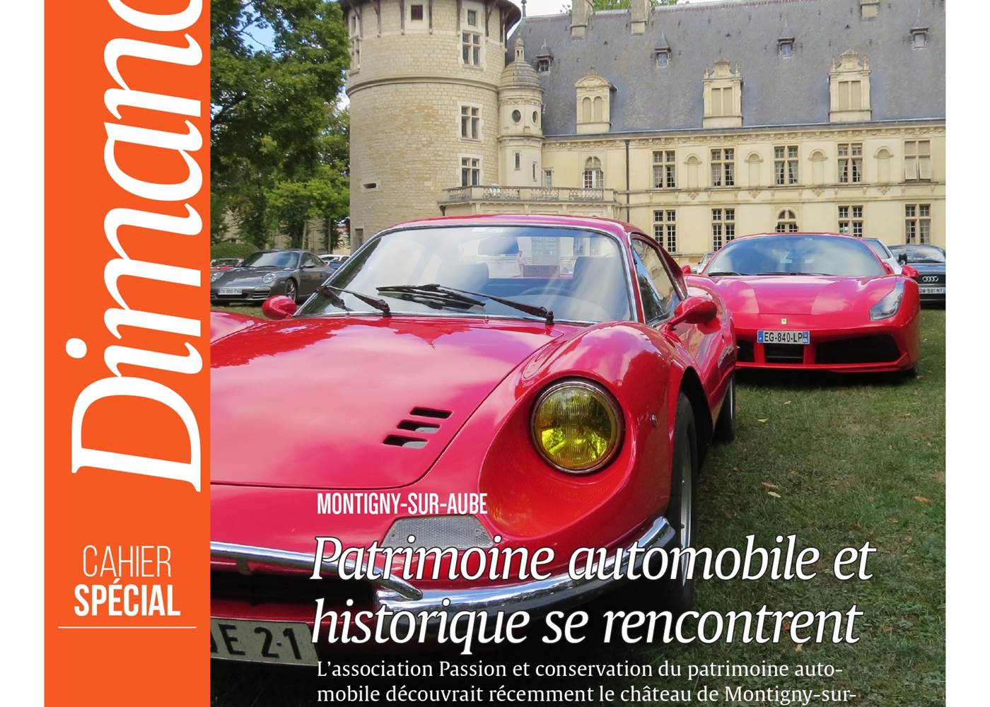 Patrimoine historique et automobile se rencontrent