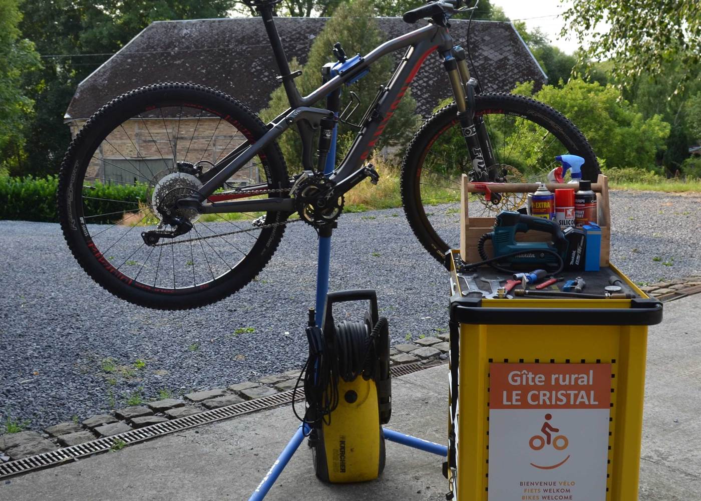 Nettoyage, Réglages, Garage