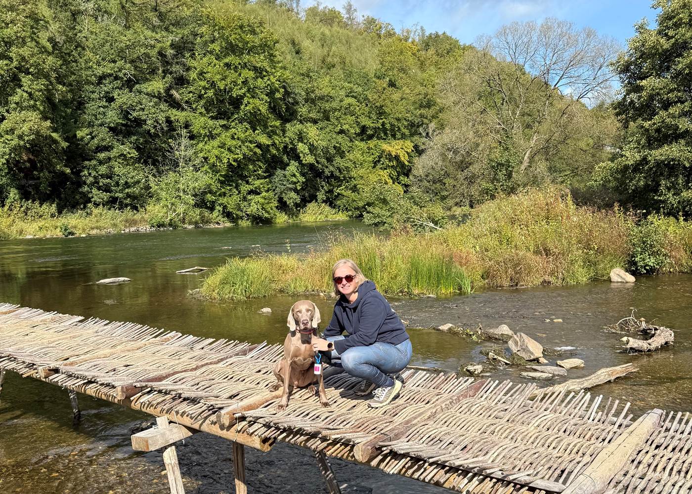 Plume à Vresse au Pont de Claies