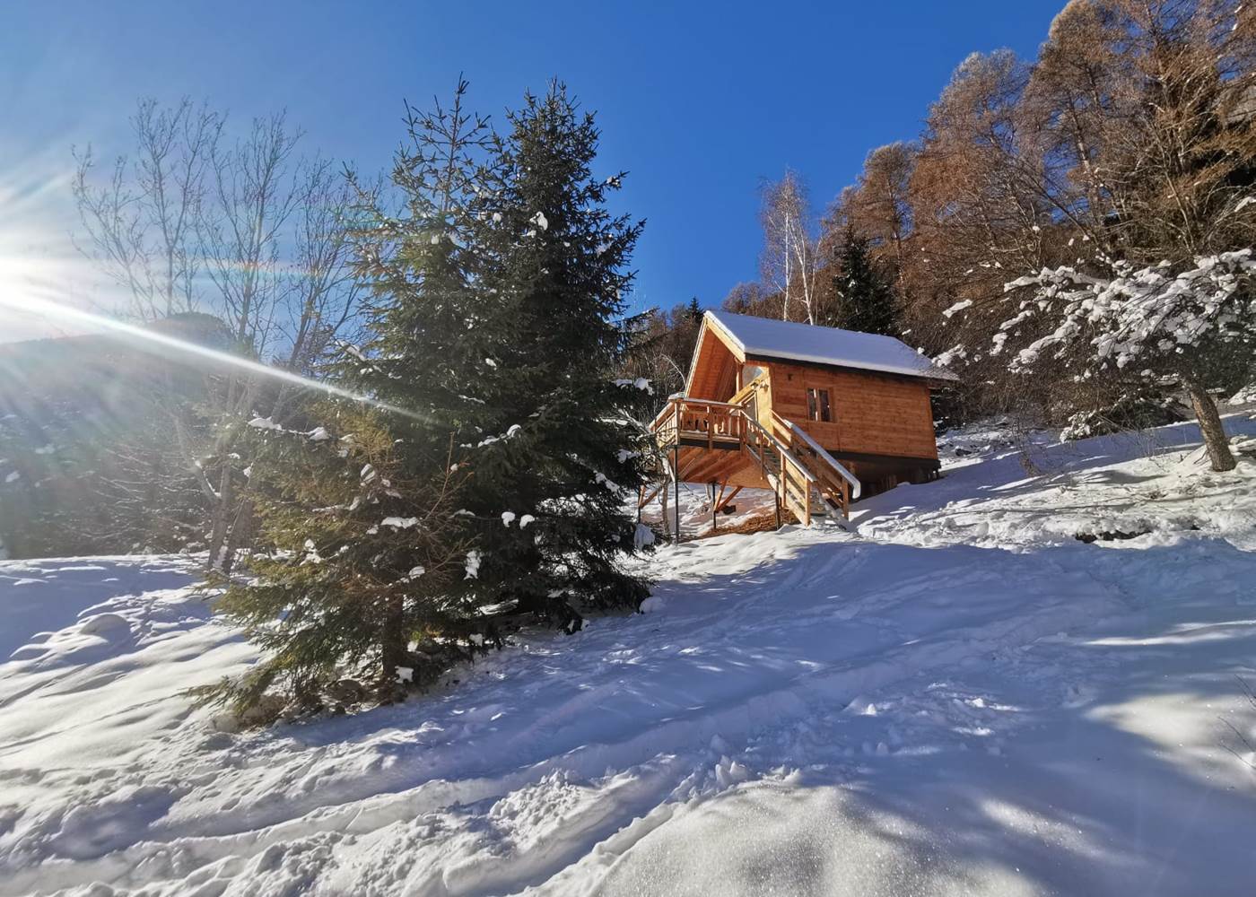Domaine de l'esperluette - Cabane le jas du chamois 1