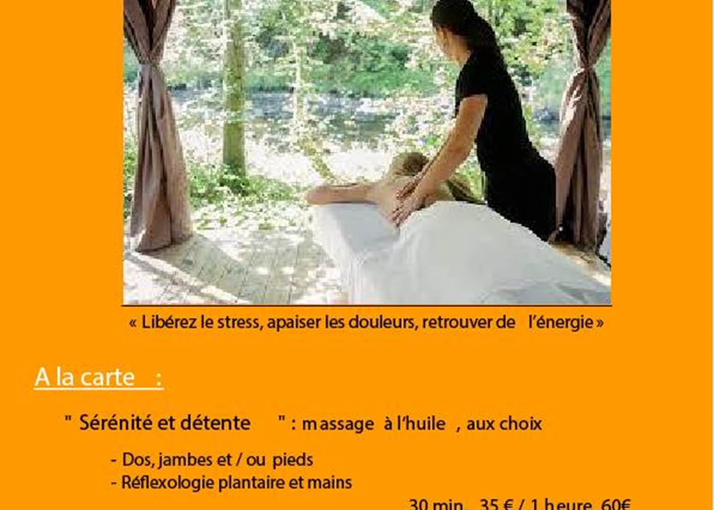 massages ombre bleue du figuier Ardèche