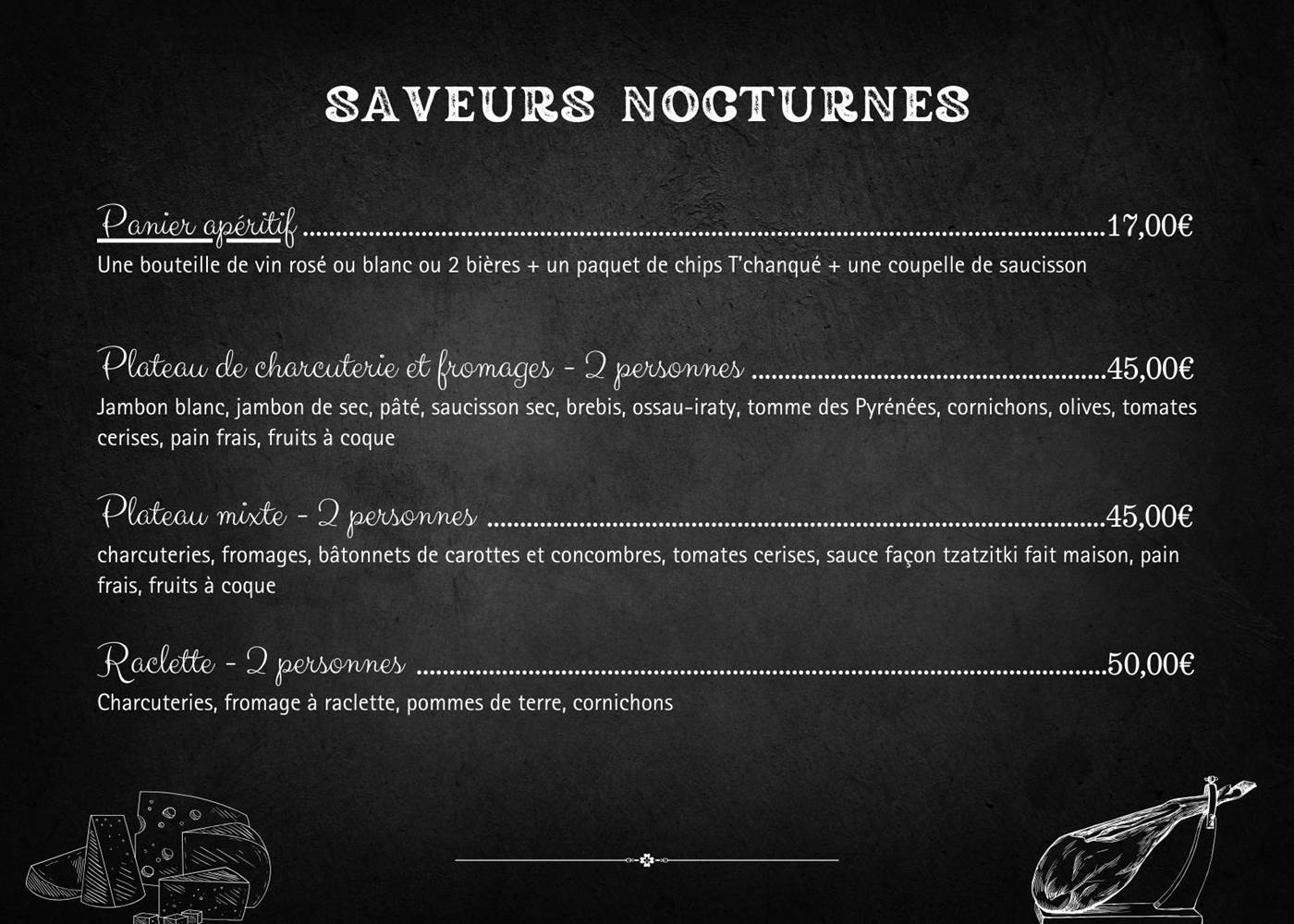 saveurs nocturnes