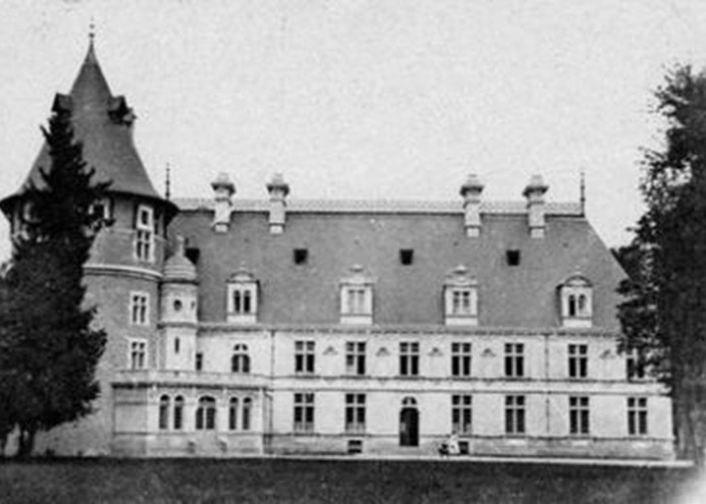 Château après les grands travaux d'André Martin