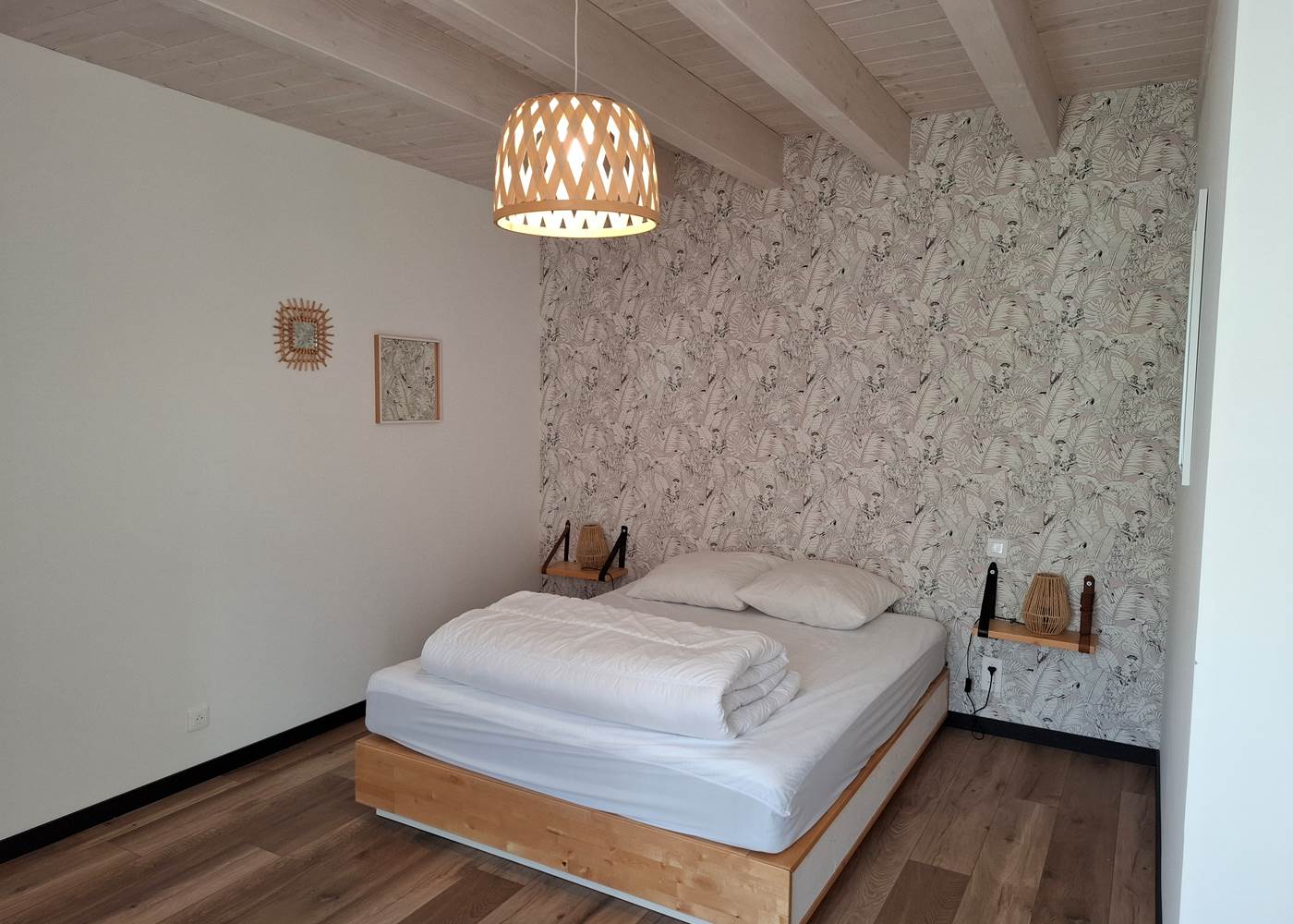 Chambre 1 au 1er étage - Lit en 160x200