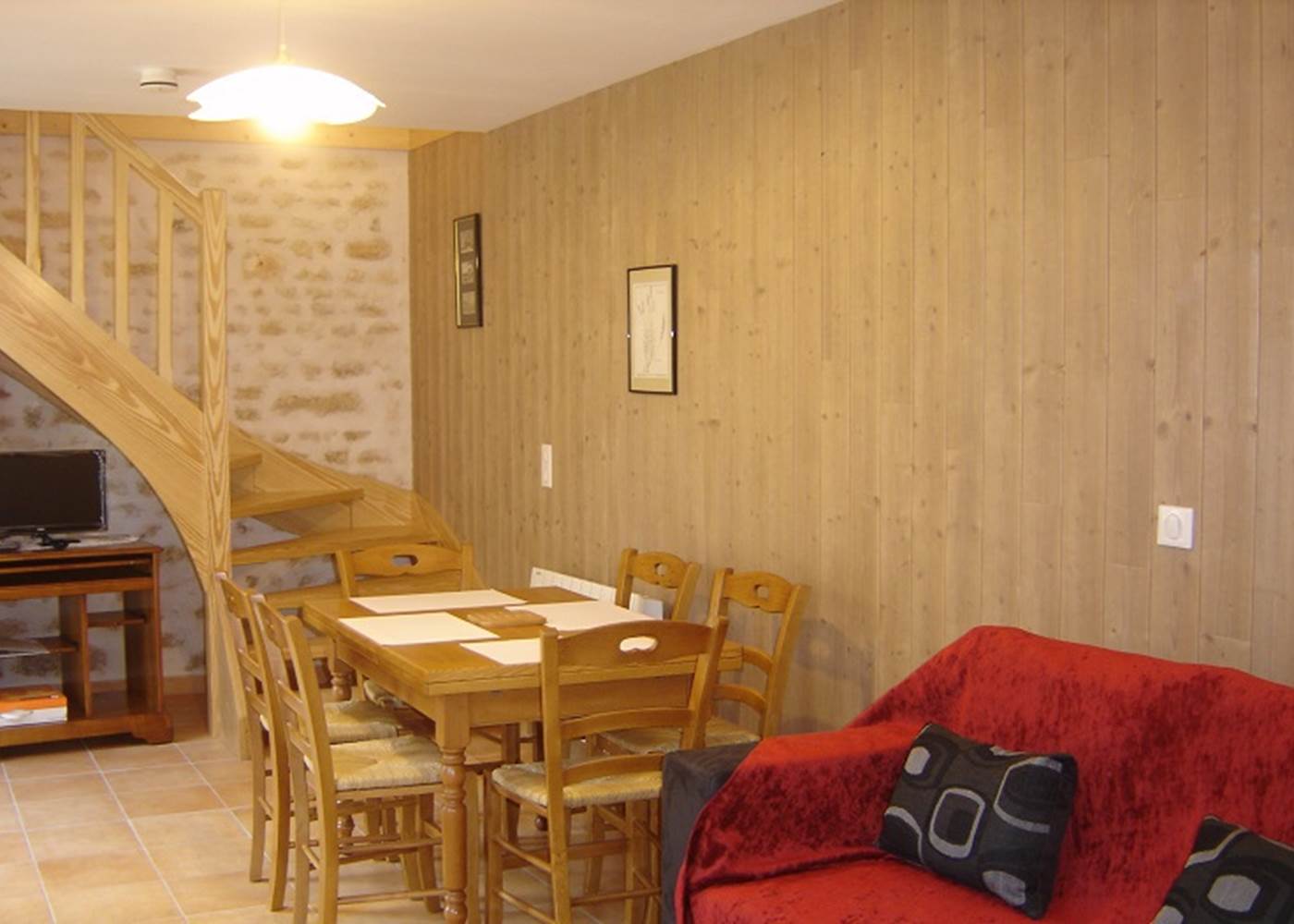 Gîte Le Verger salon