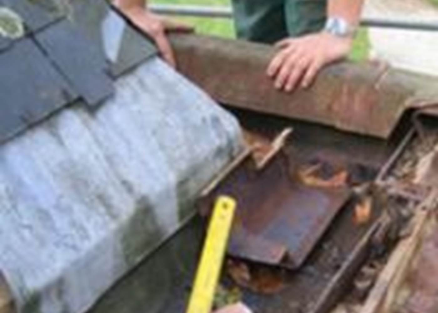 Chéneaux et lucarnes en travaux