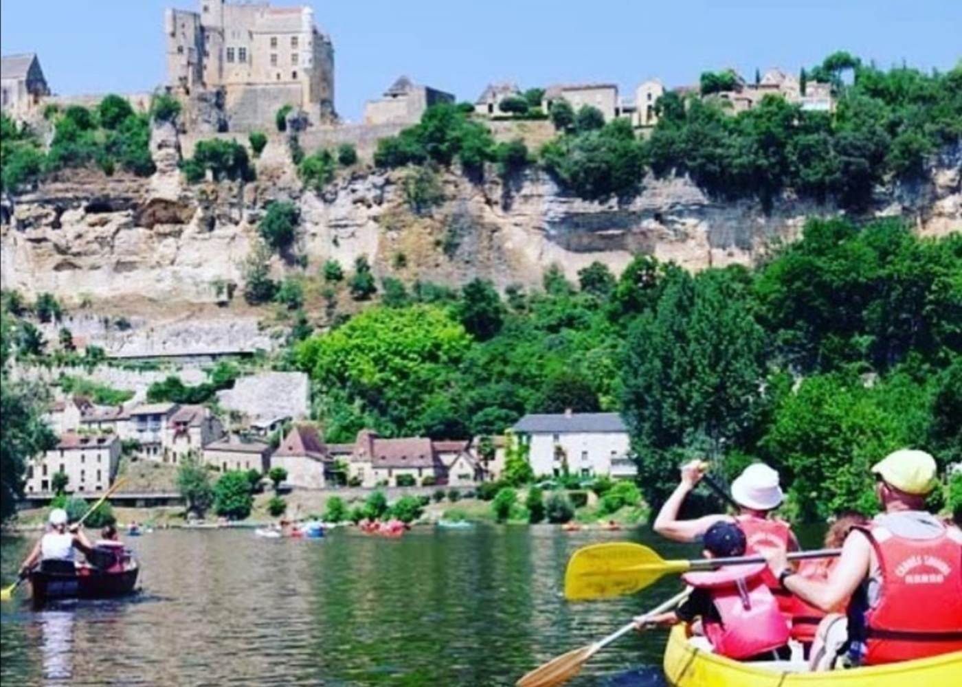 Vallée de la Dordogne en canoë