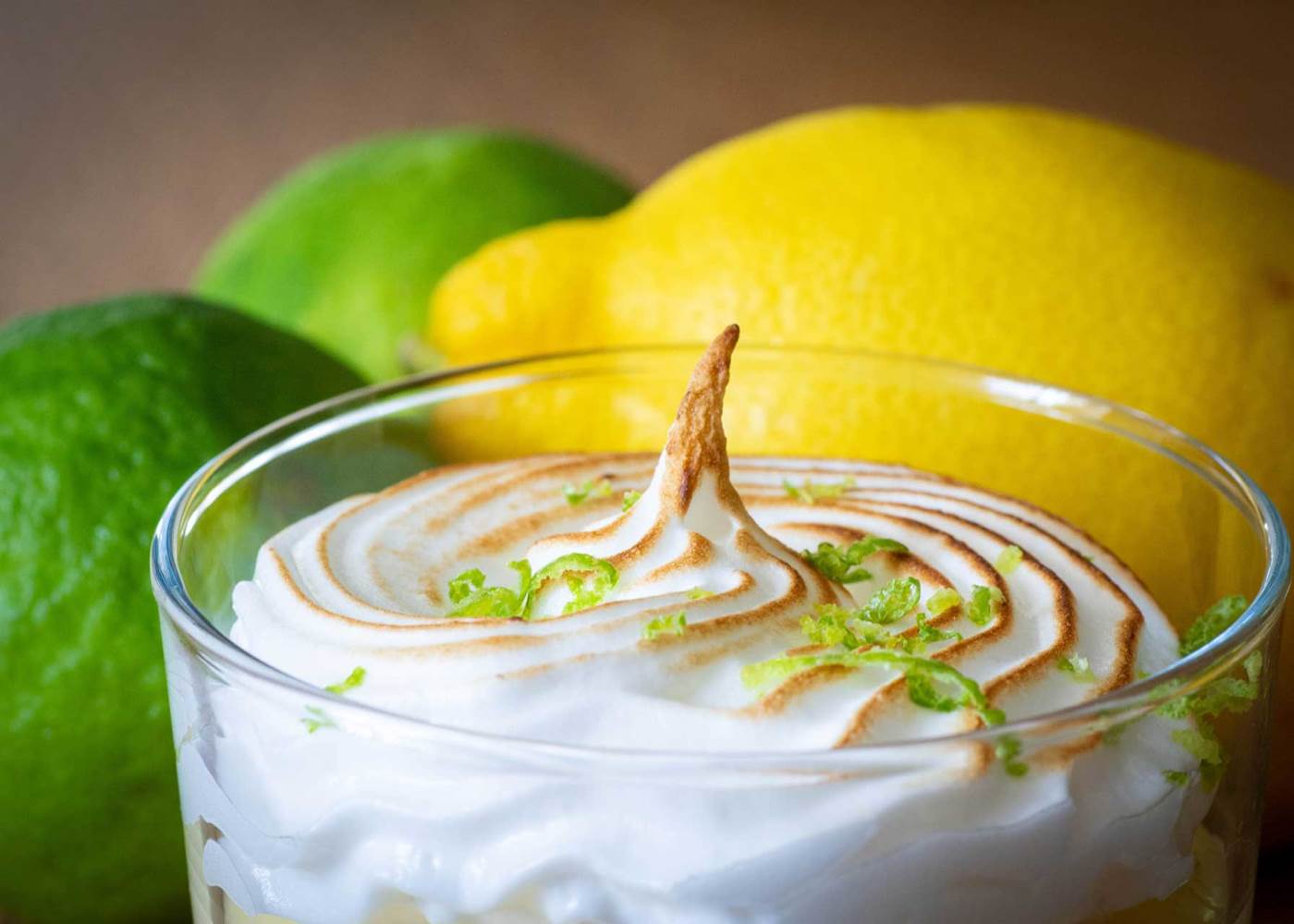 Les chemins de Berdis - Verrine citron meringuée maison