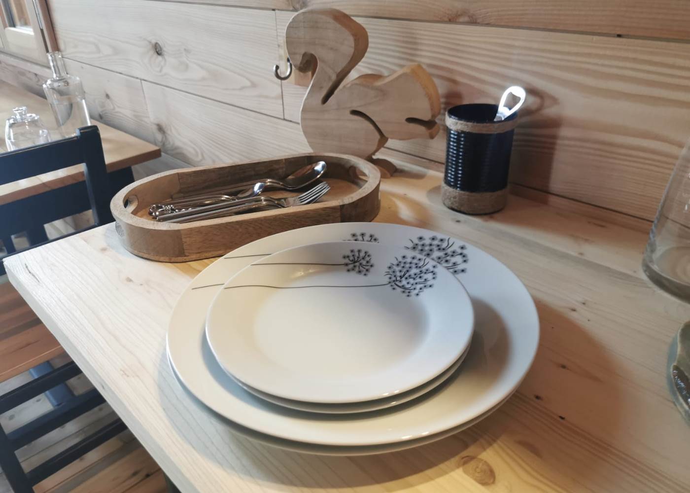 Domaine de l Esperluette - Cabane Les terres blanches intérieur 1