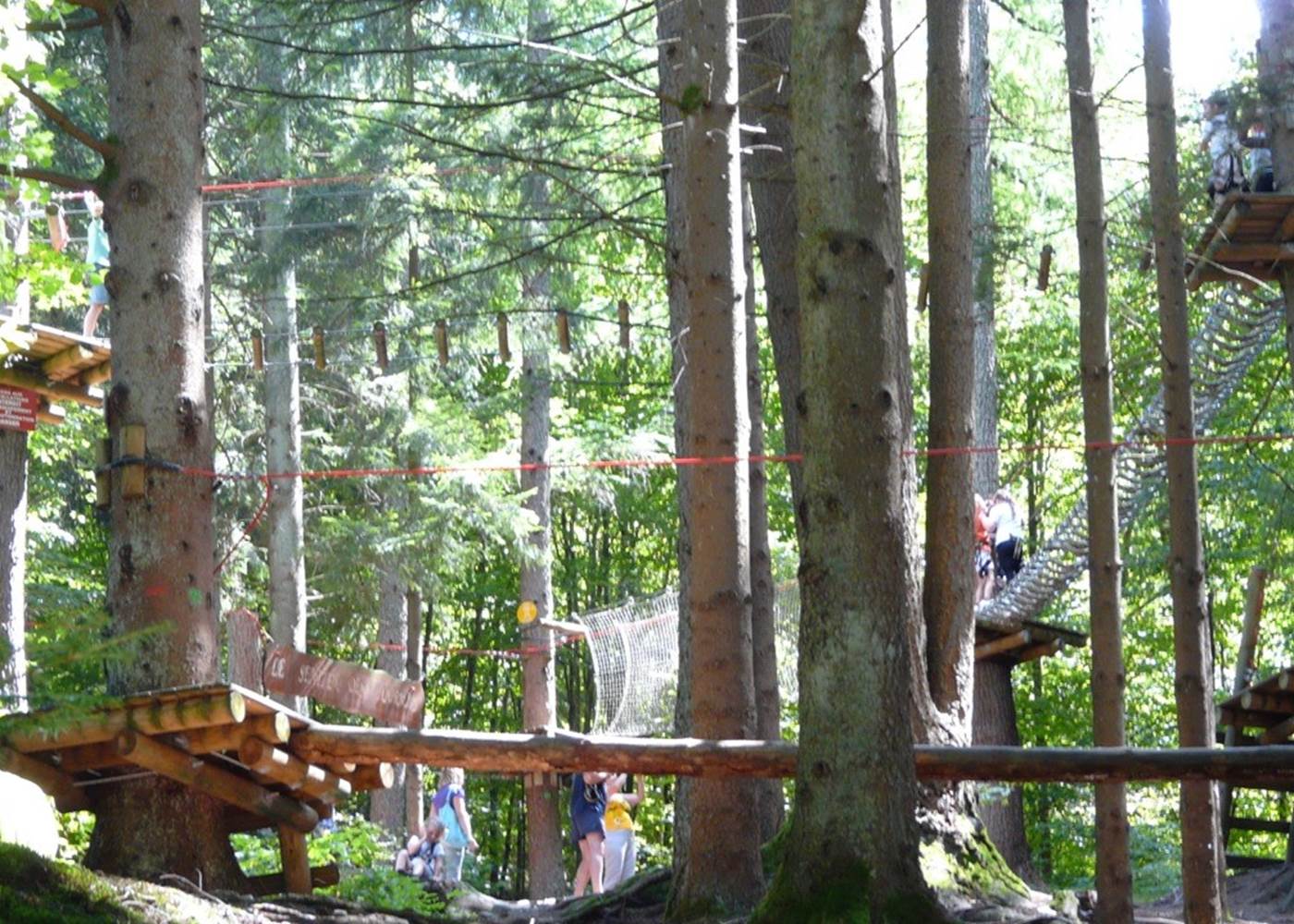 Accrobranche au Lac de Kruth