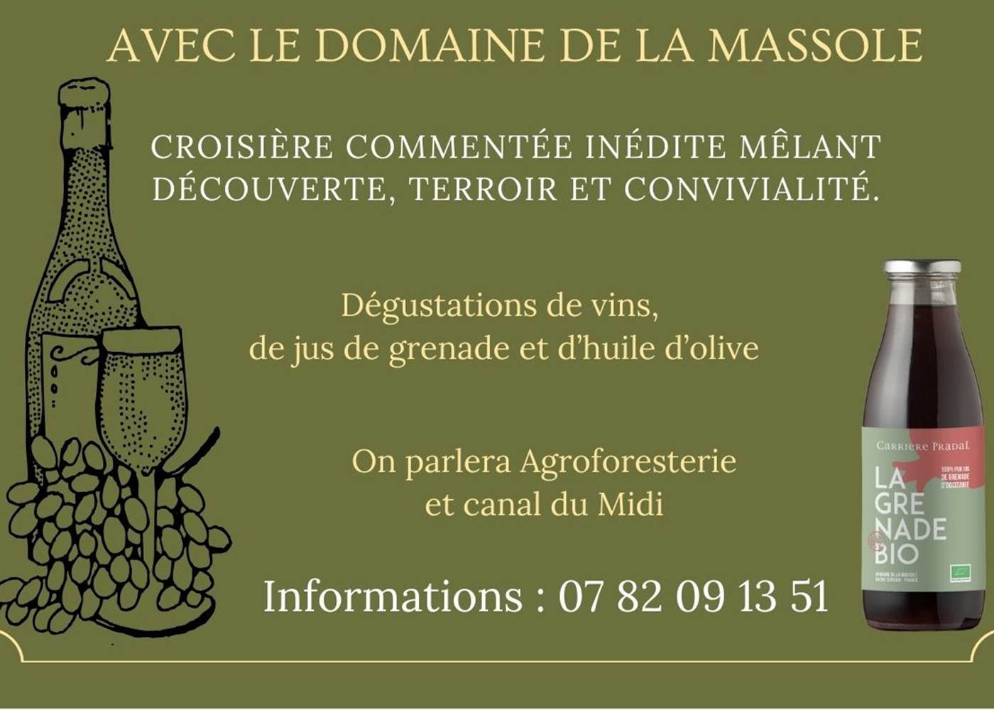 Croisière Vigneronne à Vias-plage