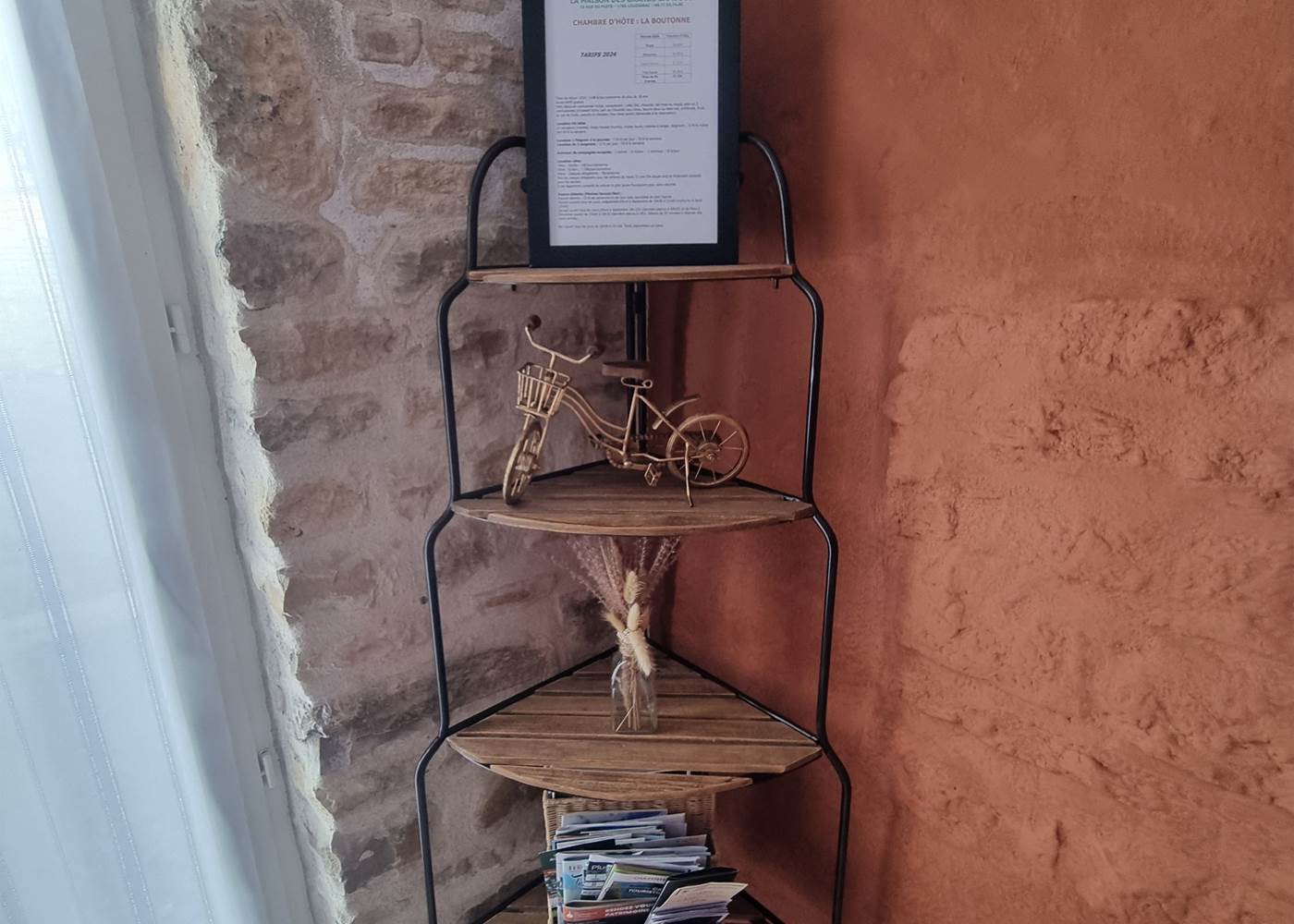 Affichage interieur + brochures