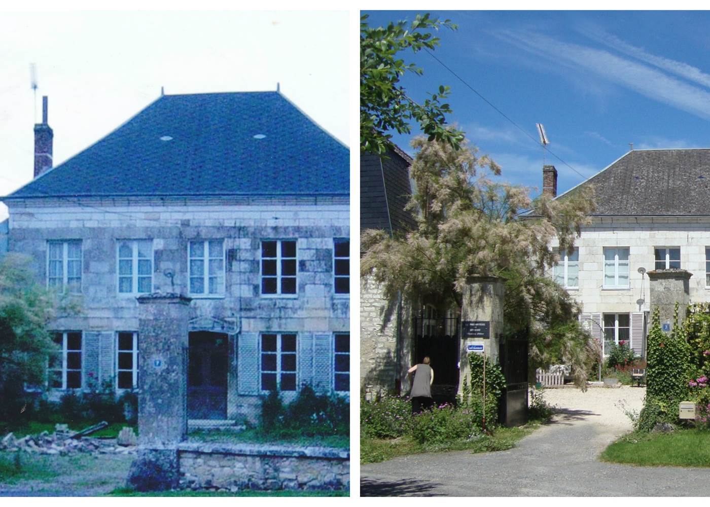 Avant/Après maison principale