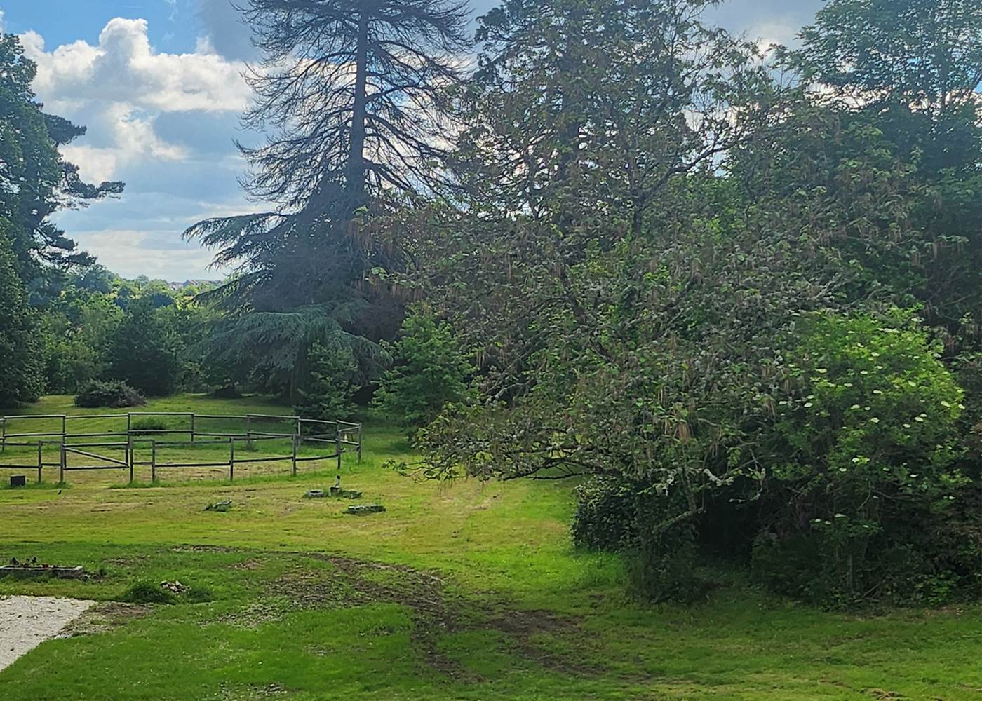 VUE SUR LE JARDIN DEPUIS TOUTES LES CHAMBRES