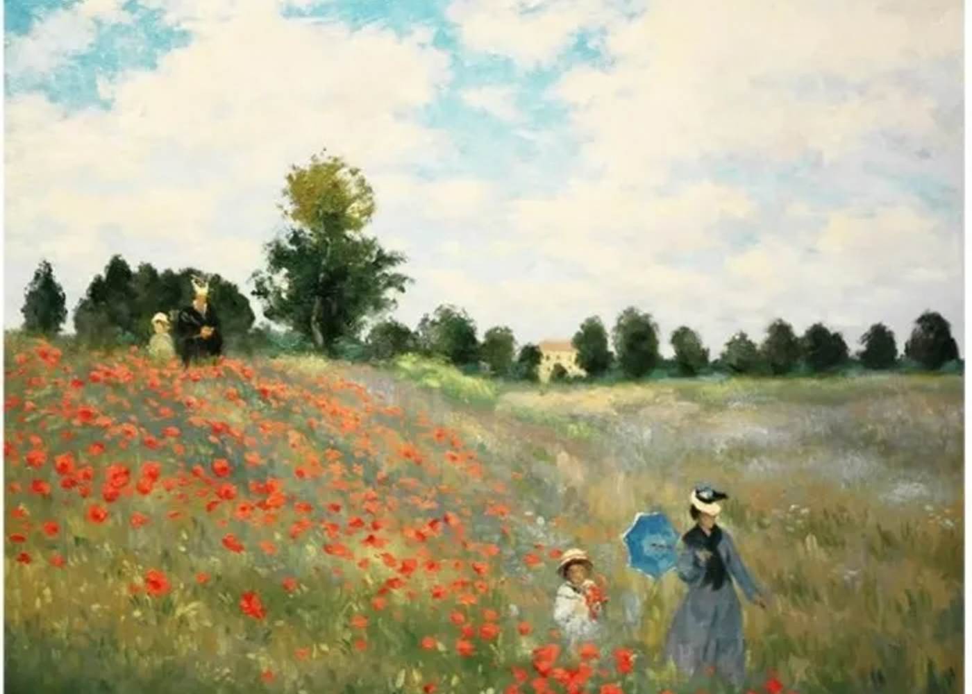 LES COQUELICOTS CLAUDE MONET