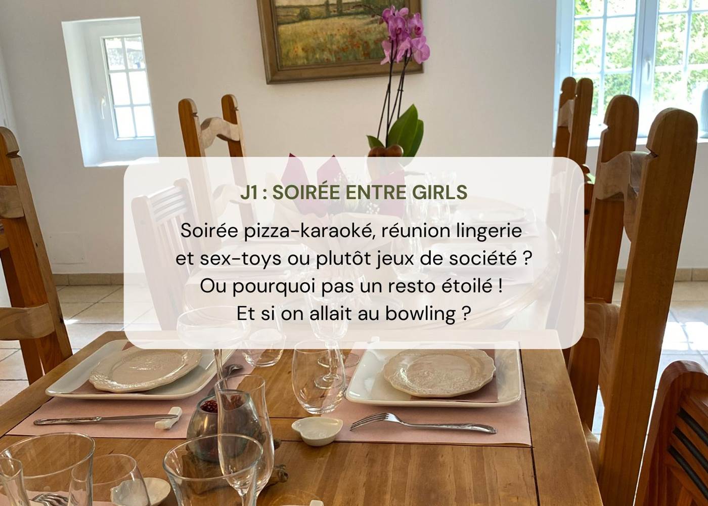 Séjour EVJF - Le Domaine Enchanté