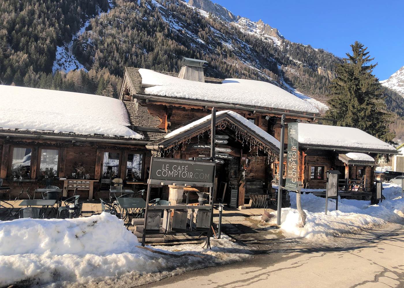 A vallorcine, incontournable / great