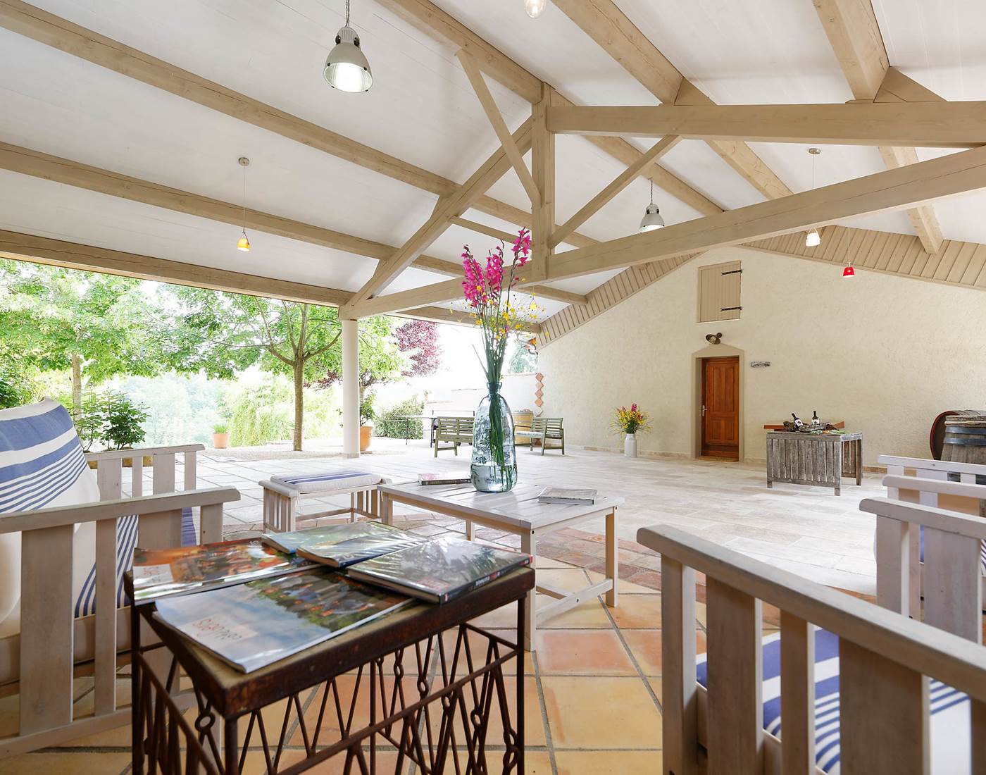 Espace commun couvert