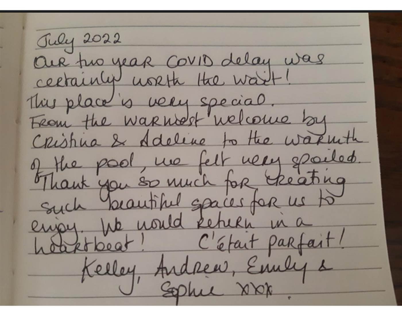 Avis Domaine des Cyclamens 2022