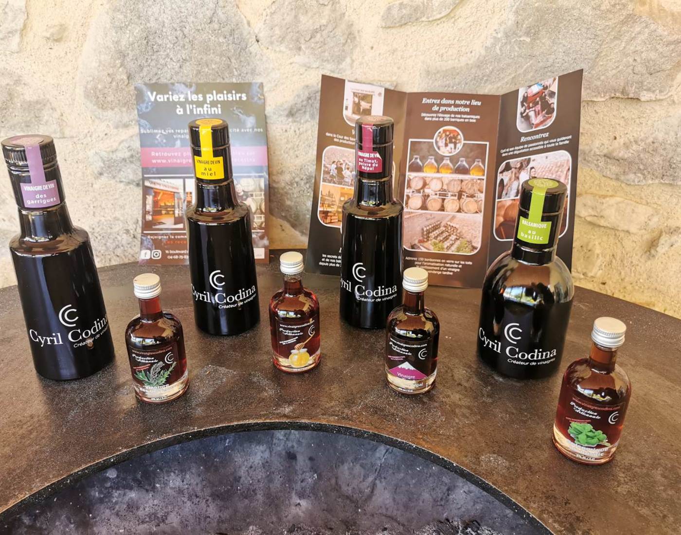 Vinaigre Cyril Codina à Le Coq du Nord-Mailhac