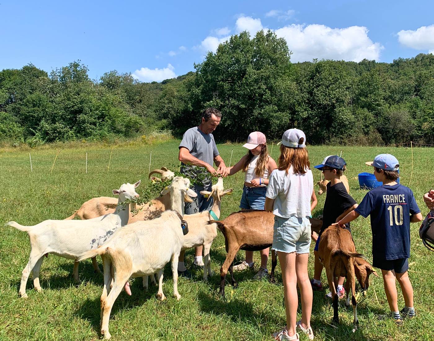 Visite de la ferme du Naray avec Didier-page
