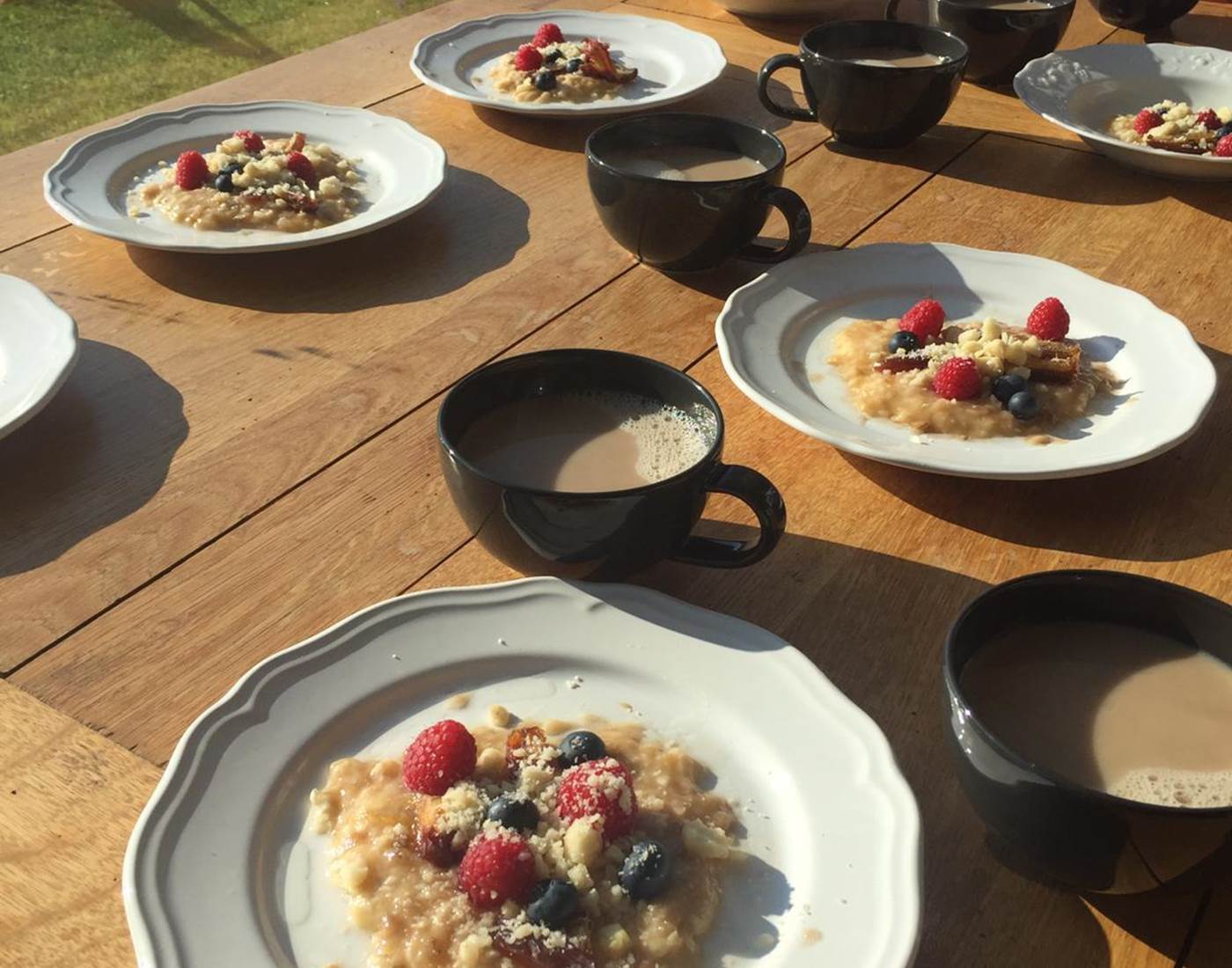 Exemple petit déjeuner traiteur stage