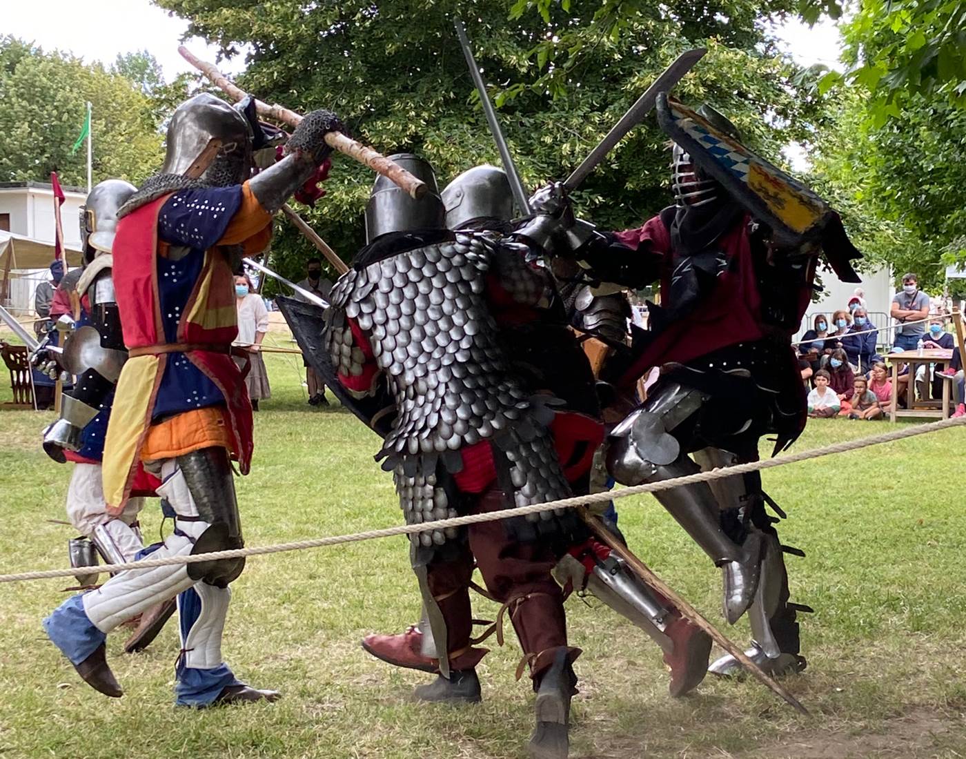 combat de chevaliers