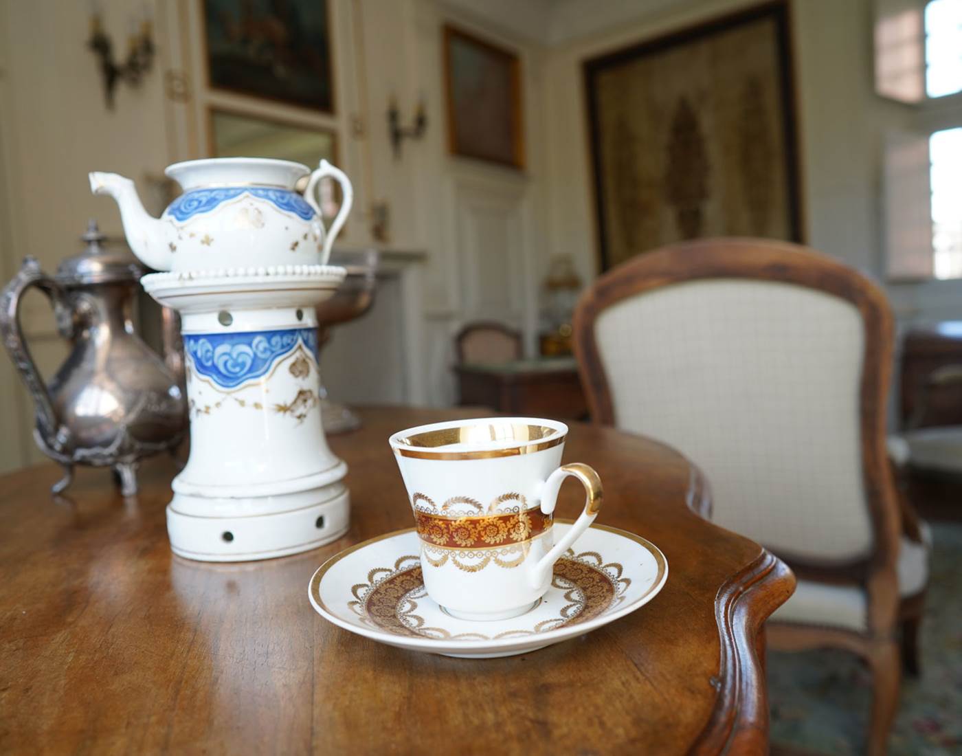 porcelaine raffinée au château de Vassinhac