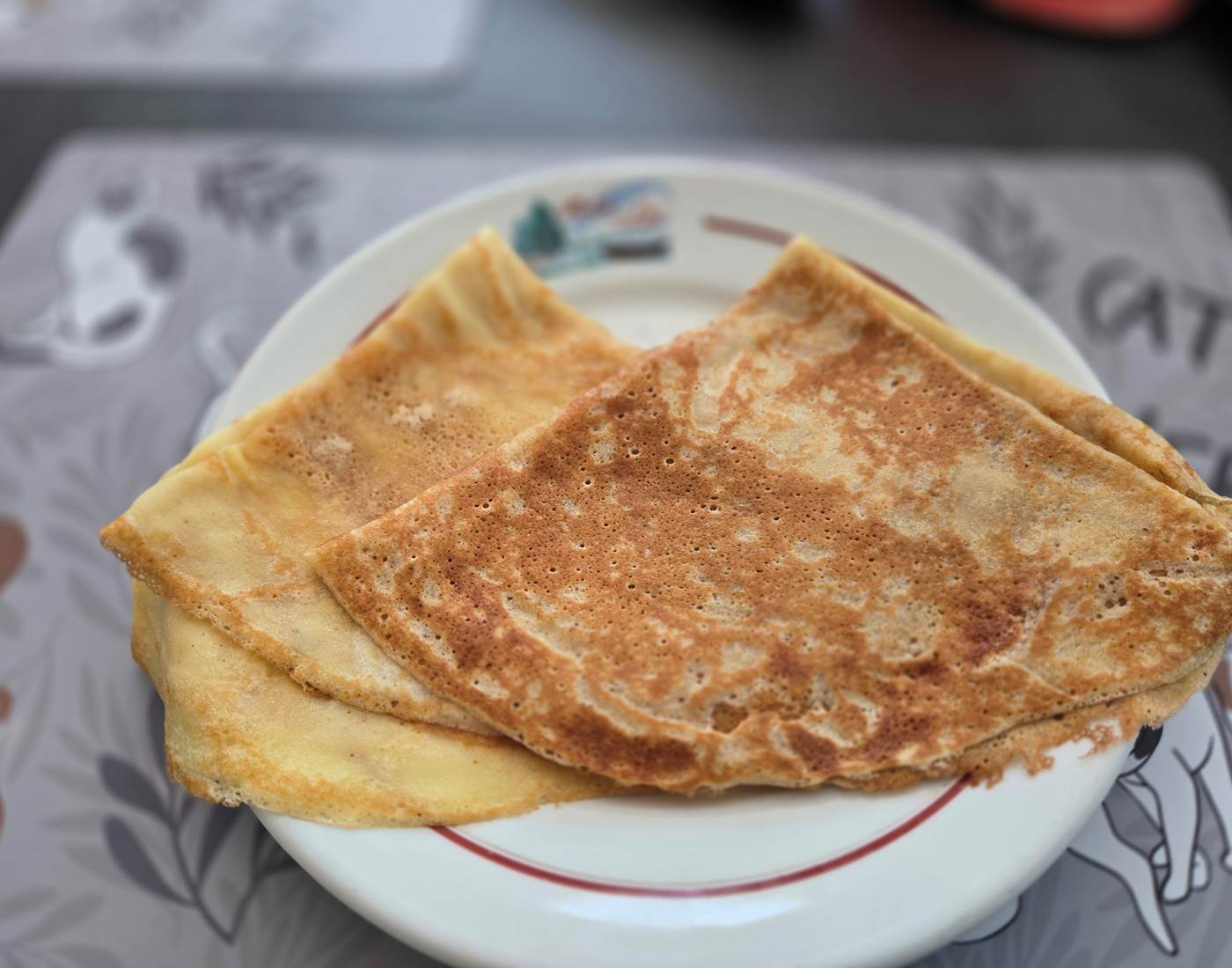 Crêpe au sucre