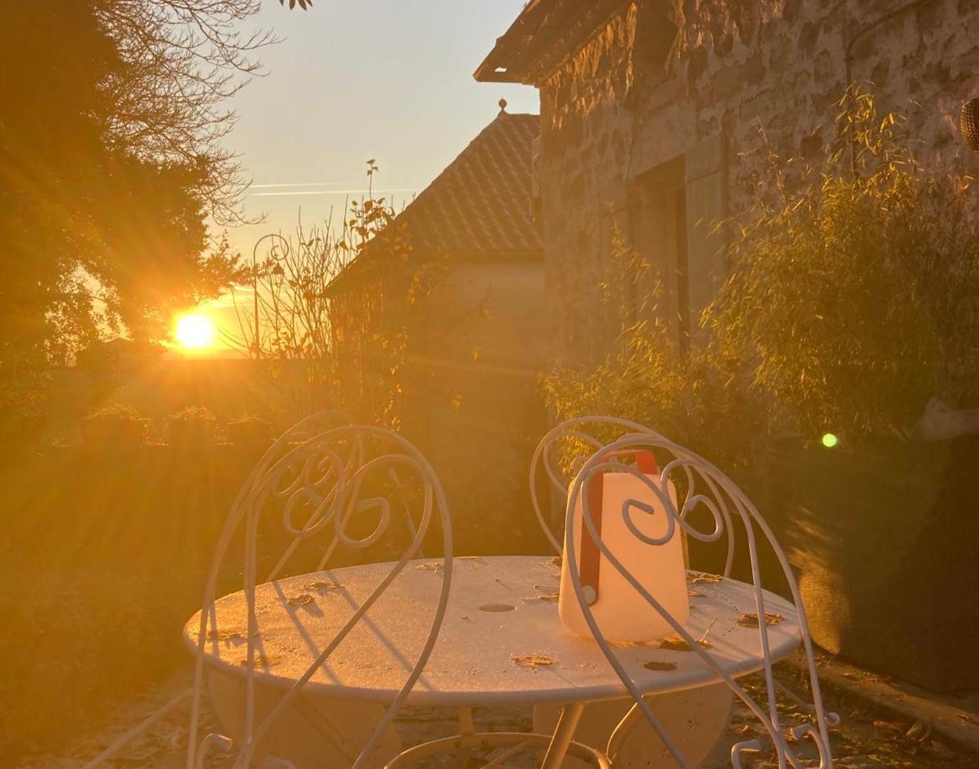 Lever de soleil hivernal