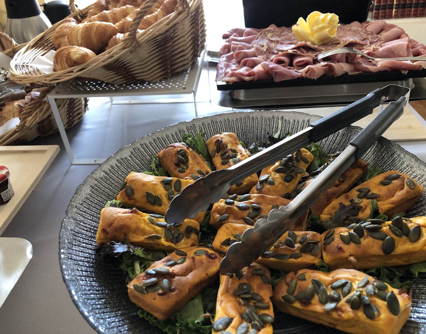 Moelleux à la patate douce graine de courge