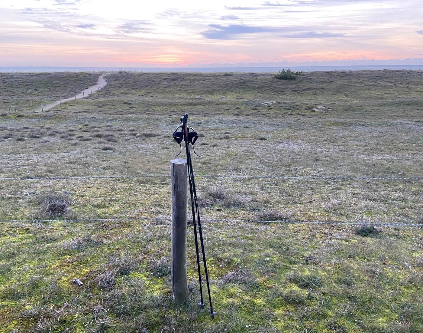 parcours de trail et de marche nordique