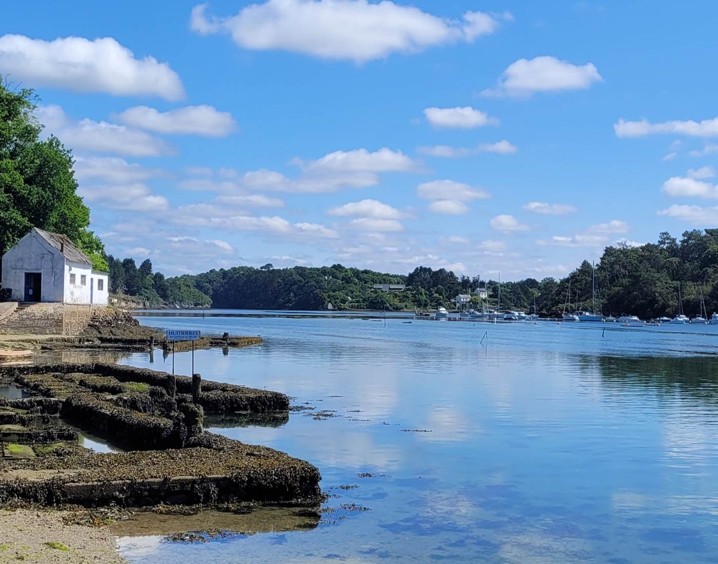Le Bélon vue de Riec-page