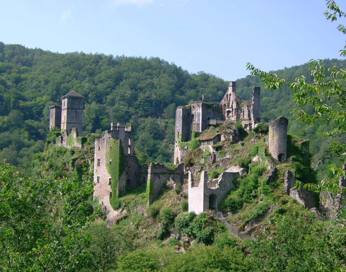 Les Tours de merle, magique forteresse médiévale